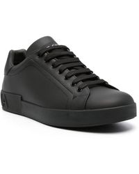 Dolce & Gabbana - Calfskin Sneaker Shoes - Lyst