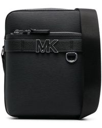 Michael Kors Men Cooper Crossbody Mesenger Flight Bag Blue