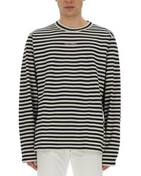 Dolce & Gabbana - T-Shirt With Stripe Pattern - Lyst