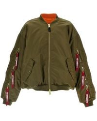 Vetements - 'Alpha Industries Edition' Reversible Bomber Jacket - Lyst