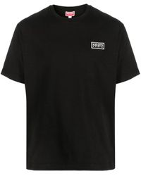 KENZO - T-Shirt With Embroidery - Lyst