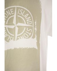 Stone Island - T-Shirt With Print - Lyst