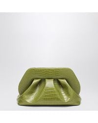 THEMOIRÈ - Clutch Tia Kiwi Color Coconut Effect - Lyst