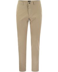 Peserico - Stretch Cotton Gabardine Chino Trousers - Lyst