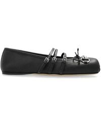 Gucci - Horsebit Leather Flat - Lyst