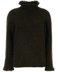 Burberry - Melange Bottle Wool Sweater - Lyst