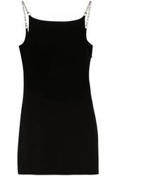 Gcds - Cady Mini Dress With Logo Chain - Lyst