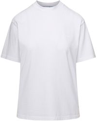 Off-White c/o Virgil Abloh - Off- Diag Print Cotton T-Shirt - Lyst