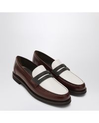Brunello Cucinelli - Loafers With Precious Clamp - Lyst