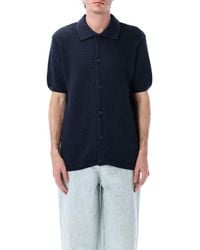 Arte' - Crochet Knit Button Shirt - Lyst