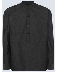 PT Torino - Black Linen Shirt - Lyst