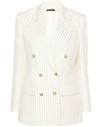 Tom Ford - Wool Double-Breasted Jacket - Lyst