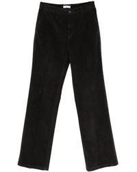 Cellar Door - Corduroy Straight-Leg Trousers - Lyst