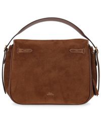 Ralph Lauren - Suede/Leather-P Id Sth-Stl-Lrg - Lyst