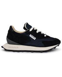 RUN OF - Two-tone Suede Blend Sneakers - Lyst