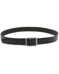 ZEGNA - Black Leather Belt - Lyst