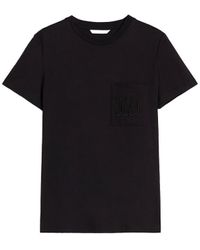 Max Mara - T-Shirt With Pocket - Lyst