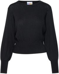 Crush - Black Cashmere Blend Sweater - Lyst