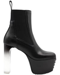 Rick Owens - Minimal Grill Beatle 65 Shoes, 100% Calf Leather - Lyst