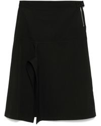 Lemaire - Asymmetrical Wrapover Skirt - Lyst