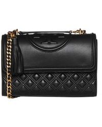 Tory Burch - Small Fleming Convertible Leather Shoulder Bag - Lyst