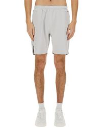 BOSS - Technical Fabric Bermuda Shorts - Lyst