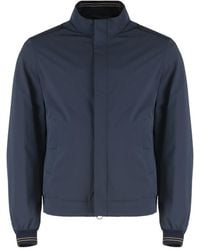 Paul & Shark - Technical Fabric Waterproof Jacket - Lyst