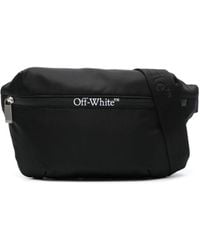 Off-White c/o Virgil Abloh - Off- Logo-Print Belt Bag - Lyst