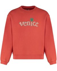 ERL - Cotton Crew-Neck Sweatshirt - Lyst