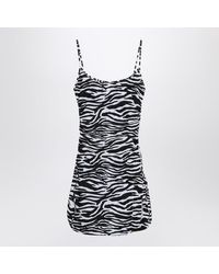 The Attico - Zebra Beach Cover-Up - Lyst