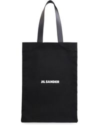 Jil Sander - Canvas Tote Bag - Lyst