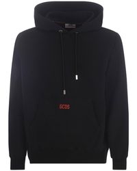 Gcds - Hooded Sweatshirt "basic Logo" - Lyst