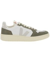Veja - 'V-82' Low Top Sneakers With Logo Patch On Tongue And Side And Logo Lettering On The Heel - Lyst