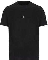 Givenchy - T-shirt With Embroidered Logo - Lyst