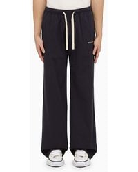Palm Angels - Trousers With Logo - Lyst