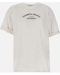 Elisabetta Franchi - T-Shirts And Polos - Lyst