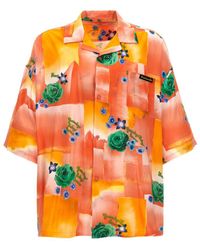 Martine Rose - 'Today Floral Coral' Shirt - Lyst