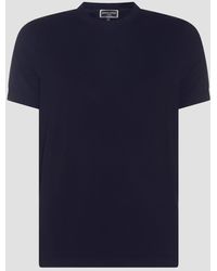 Giorgio Armani - Dark Viscose T-Shirt - Lyst