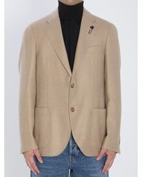 Lardini - Single-breasted Cashmere Jacket - Lyst