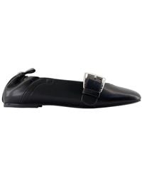 Ganni - Butterfly Ballerinas - Lyst