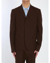 Gucci - Wool Twill Single-Breasted Jacket - Lyst