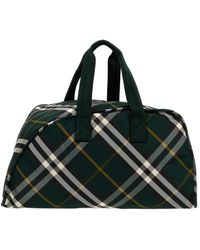 Burberry - 'Shield' Large Travel Bag - Lyst