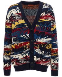 Missoni - Jacquard Patterned Cardigan - Lyst