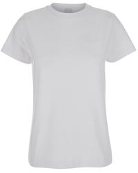 Pinko - Start T-shirt Jersey Logo - Lyst