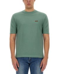 Zegna - T-Shirt With Logo - Lyst