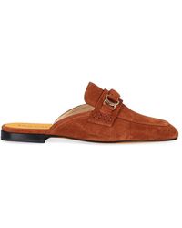 Doucal's - Suede Mules - Lyst