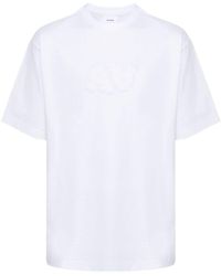 Axel Arigato - Embossed-logo Cotton T-shirt - Lyst