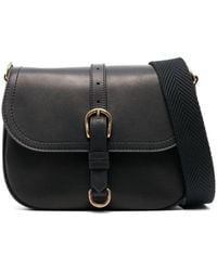 Golden Goose - Sally Bag Medium Smooth Calfskin Leather Fabric Shoulder Strap Bags - Lyst