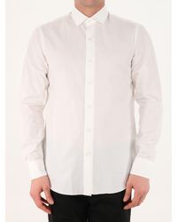 Salvatore Piccolo - Pin Point White Shirt - Lyst