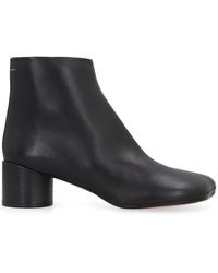 MM6 by Maison Martin Margiela - 6 Anatomic 50 Ankle Boots - Lyst